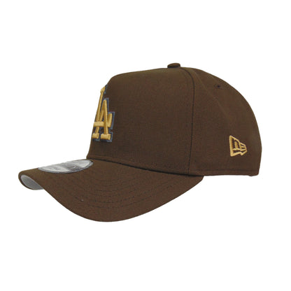 Los Angeles Dodgers Custom 9FORTY AF New Era Walnut