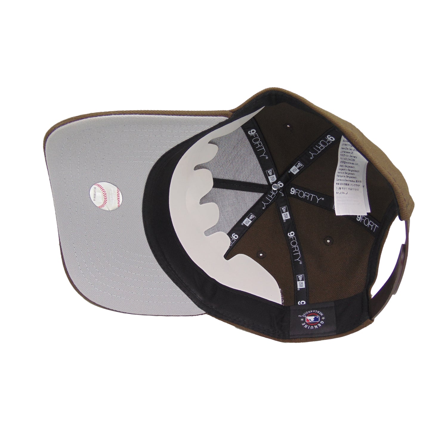 Los Angeles Dodgers Custom 9FORTY AF New Era Walnut