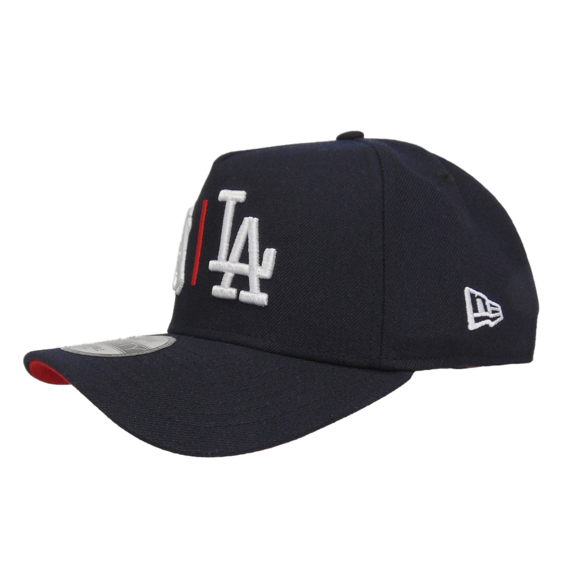 NY Yankees | LA Dodgers Custom 9FORTY AF New Era Cap Navy