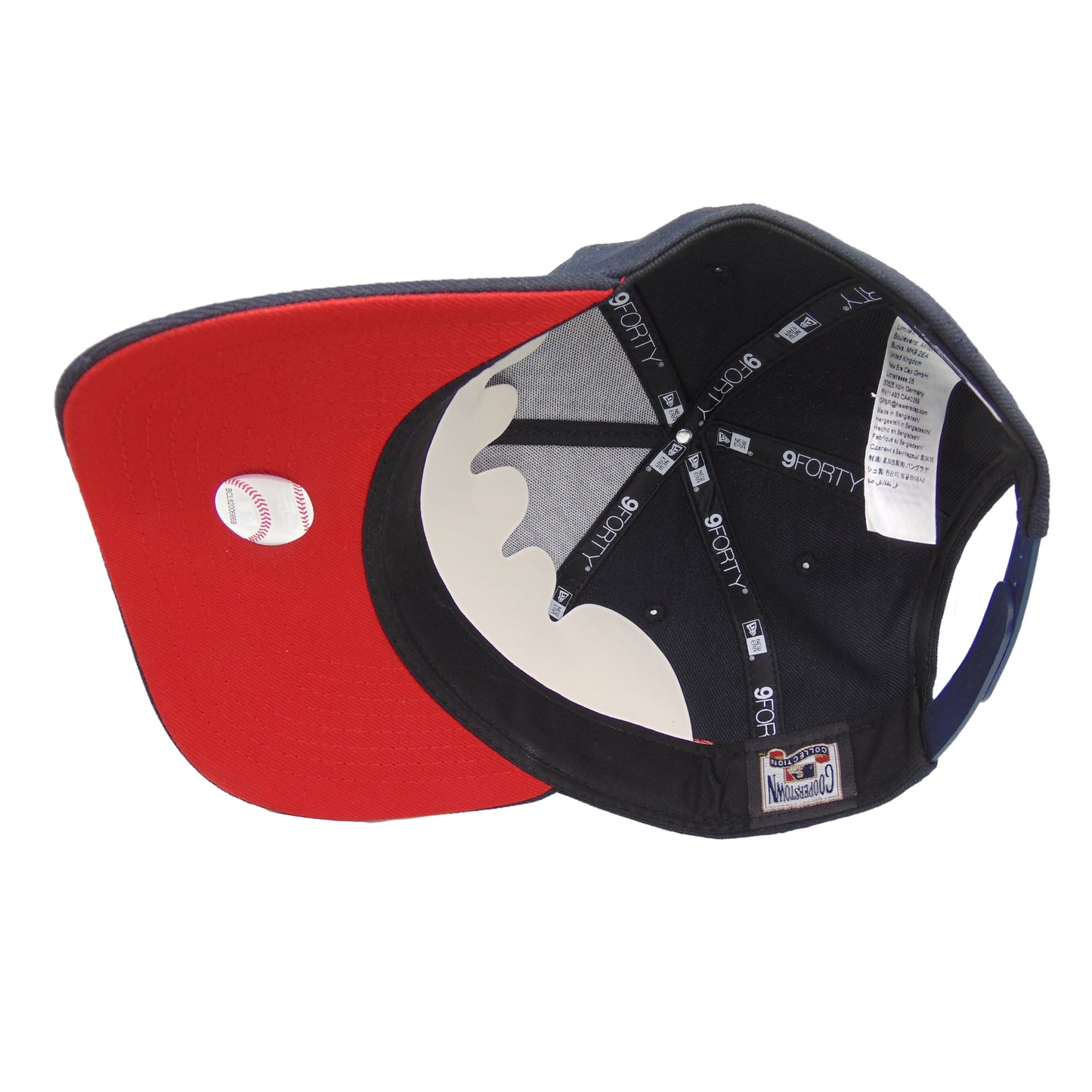 NY Yankees | LA Dodgers Custom 9FORTY AF New Era Cap Navy