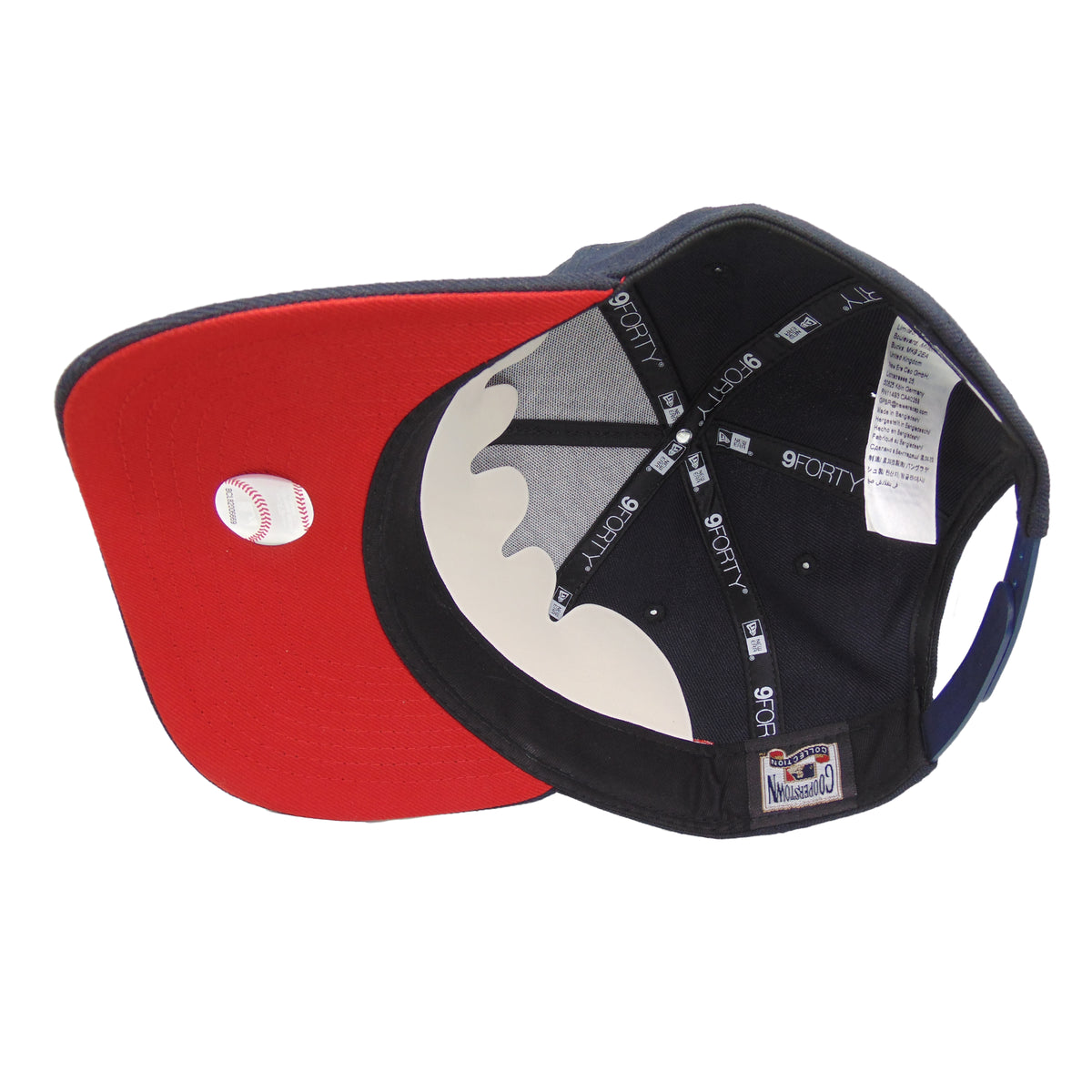 NY Yankees | LA Dodgers Custom 9FORTY AF New Era Cap Navy