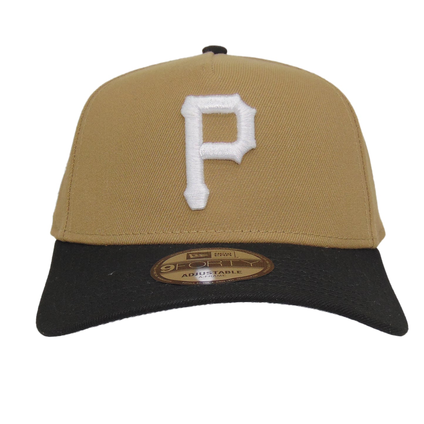 Pittsburgh Pirates Custom 9FORTY AF New Era Khaki Black