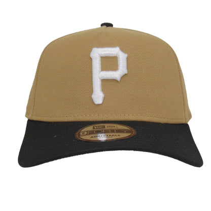 Pittsburgh Pirates Custom 9FORTY AF New Era Khaki Black