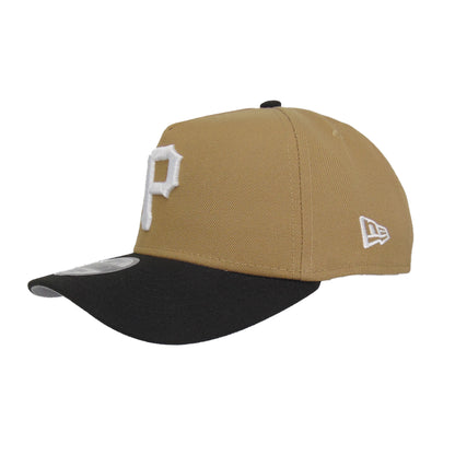 Pittsburgh Pirates Custom 9FORTY AF New Era Khaki Black