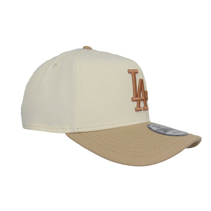 Los Angeles Dodgers Custom 9FORTY AF New Era Chrome Khaki