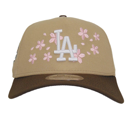Los Angeles Dodgers Custom 9FORTY AF New Era Camel Walnut