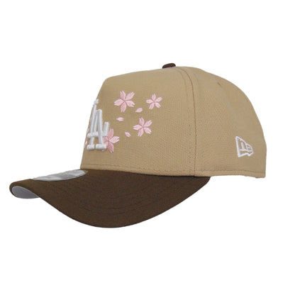Los Angeles Dodgers Custom 9FORTY AF New Era Camel Walnut