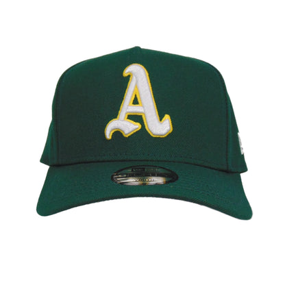 YOUTH Oakland Athletics Custom New Era 9FORTY AF Snapback Green