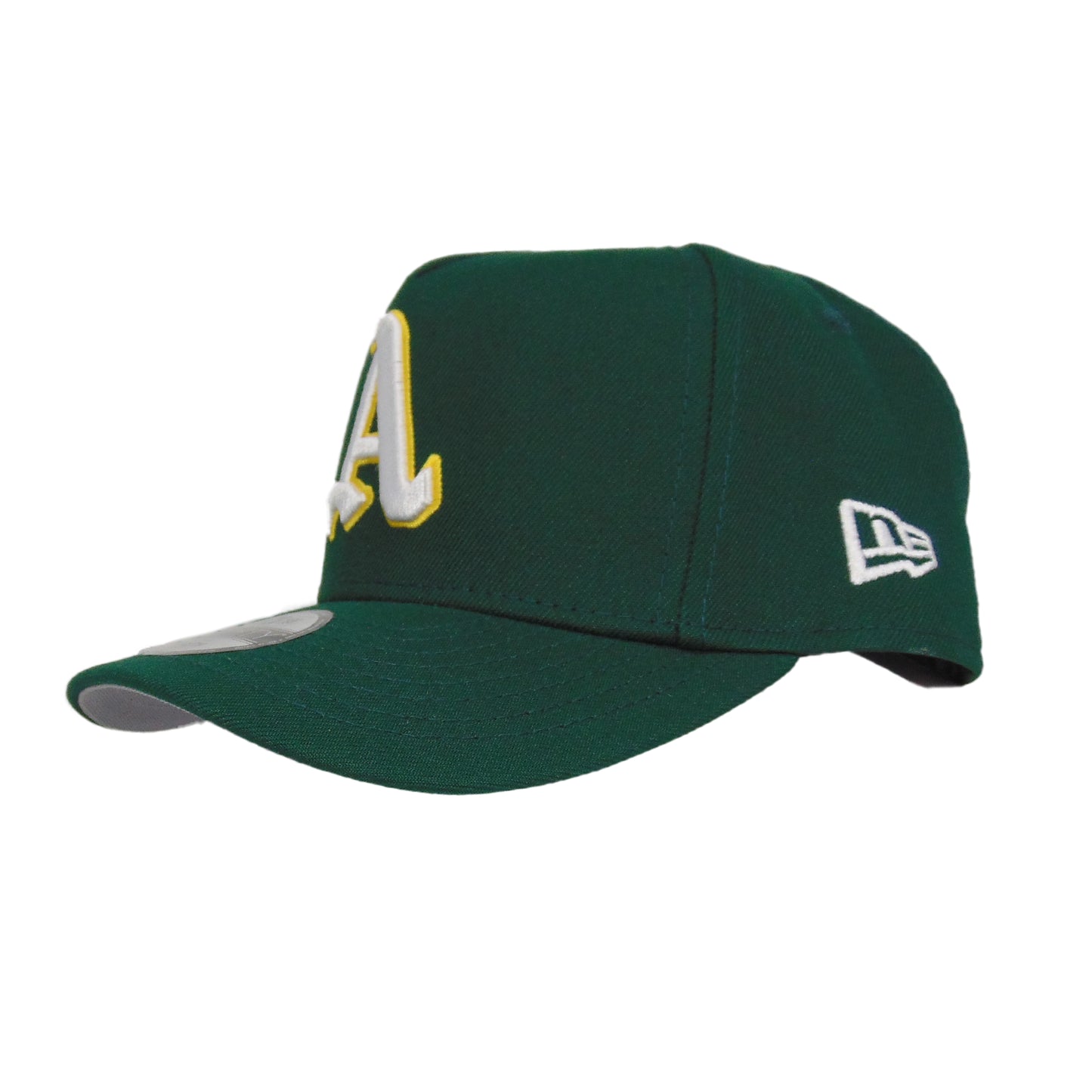 YOUTH Oakland Athletics Custom New Era 9FORTY AF Snapback Green