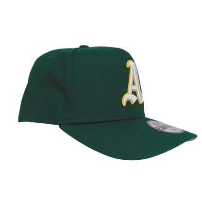 YOUTH Oakland Athletics Custom New Era 9FORTY AF Snapback Green