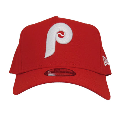 YOUTH Philadelphia Phillies Custom New Era 9FORTY AF Snapback Red