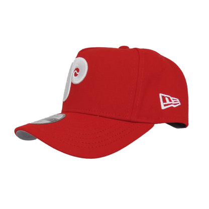 YOUTH Philadelphia Phillies Custom New Era 9FORTY AF Snapback Red