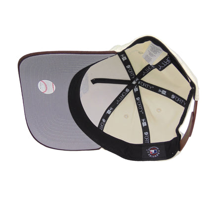 San Diego Padres 9FORTY AF New Era Cap Chrome Brown