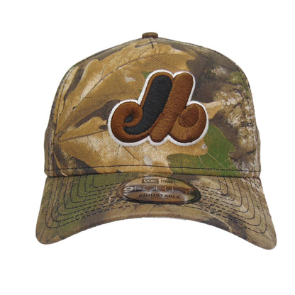 Montreal Expos Custom 9FORTY AF New Era Cap Realtree