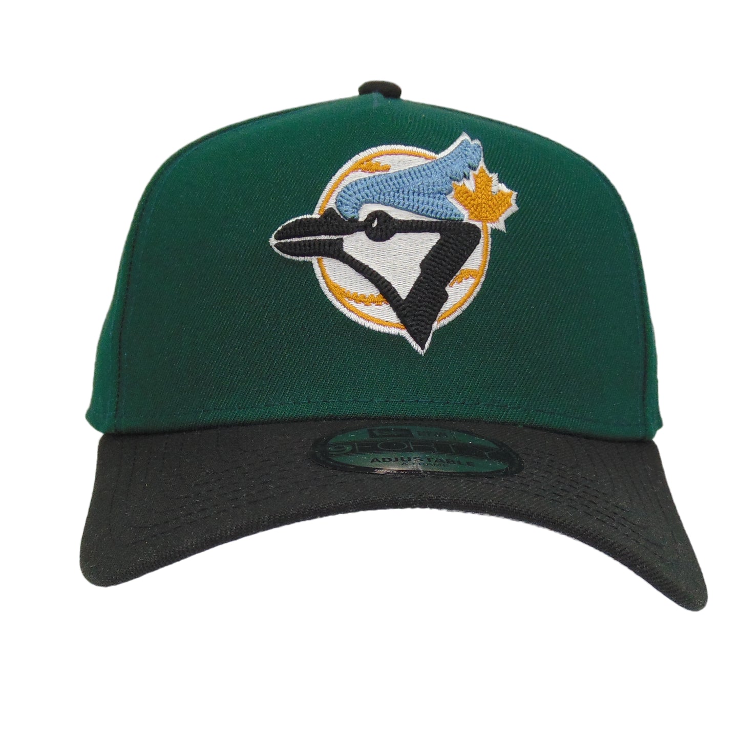 Toronto Blue Jays Custom 9FORTY AF New Era Cap Dark Green Black