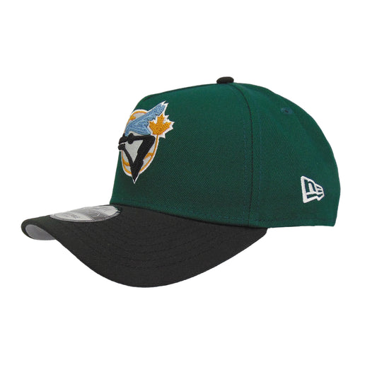 Toronto Blue Jays Custom 9FORTY AF New Era Cap Dark Green Black