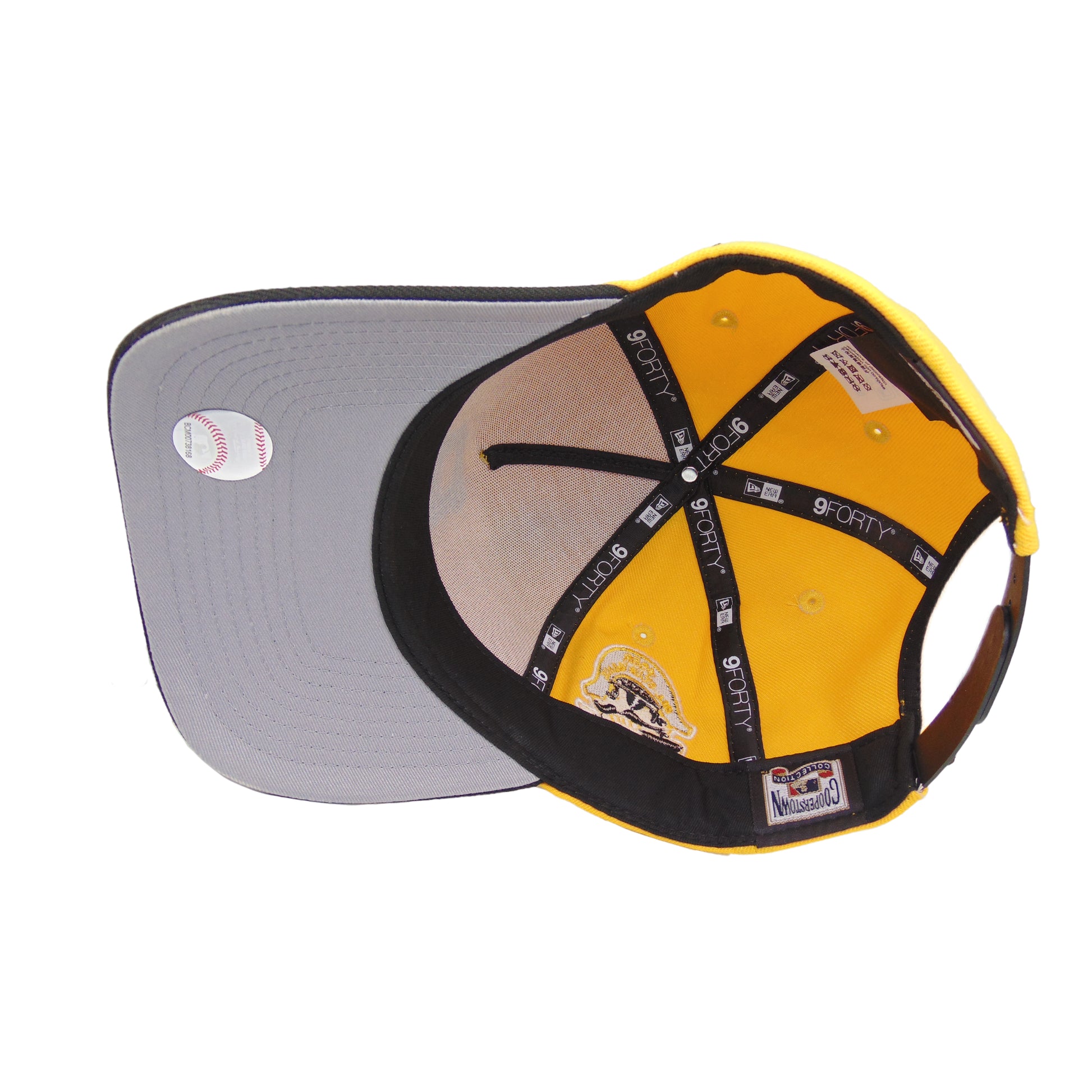 Pittsburgh Pirates Custom 9FORTY AF New Era Yellow Black