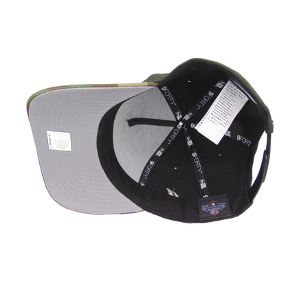 Hartford Yard Goats Custom 9FORTY AF New Era Cap Black Camo