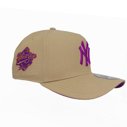 New York Yankees Custom 9FORTY AF New Era Cap Camel WS98