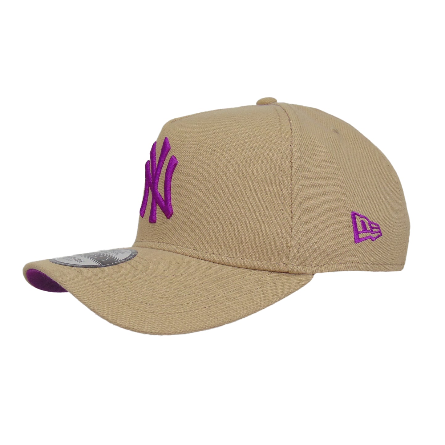 New York Yankees Custom 9FORTY AF New Era Cap Camel WS98