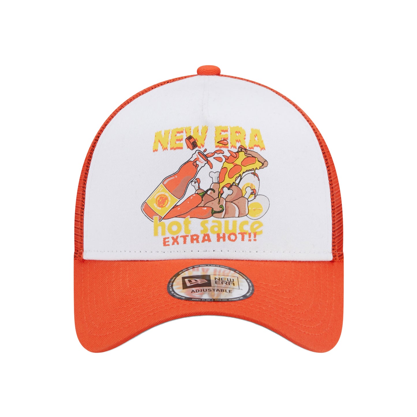 New Era Trucker Cap HOT SAUCE!