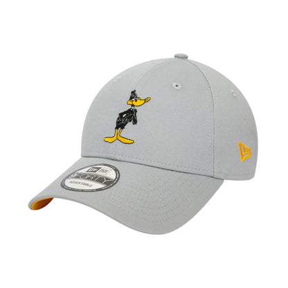 New Era 9FORTY Strap back Cap Daffy Duck gry grey Side View