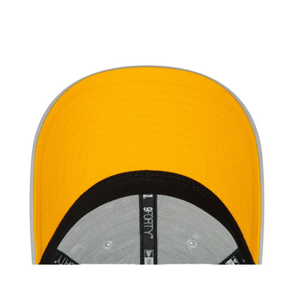 New Era 9FORTY Strap back Cap Daffy Duck gry grey Undervisor View