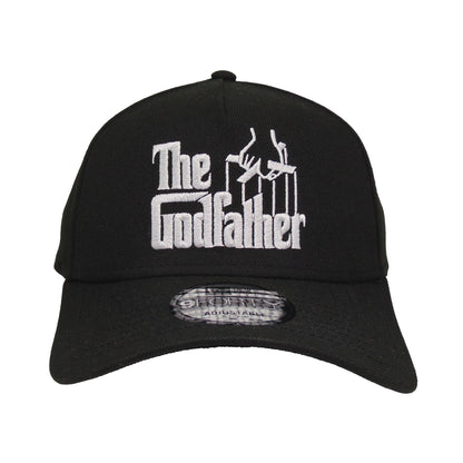 The Godfather Custom New Era 9FORTY AF Cap black black Front View