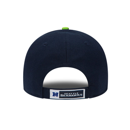 THE LEAGUE Seattle Seahawks 9FORTY New Era Cap navy Back View