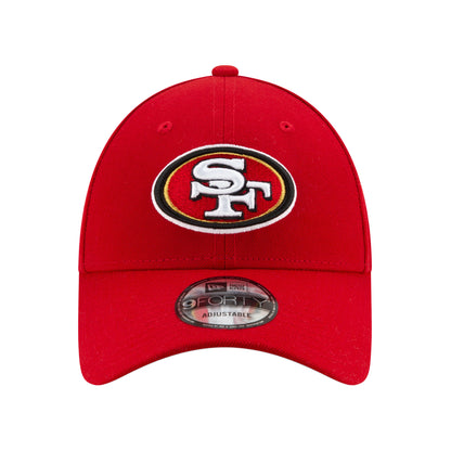 THE LEAGUE San Francisco 49ers 9FORTY New Era Cap red Front View