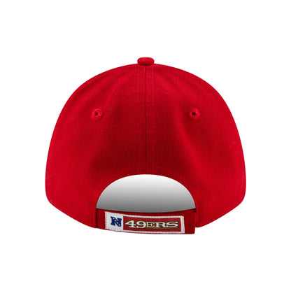 THE LEAGUE San Francisco 49ers 9FORTY New Era Cap red Back View