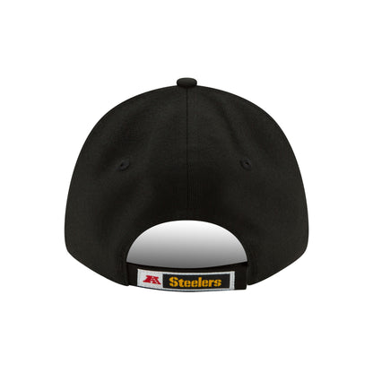 THE LEAGUE Pittburgh Steelers 9FORTY New Era Cap black Back View