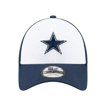 THE LEAGUE Dallas Cowboys 9FORTY New Era Cap navy
white Front View