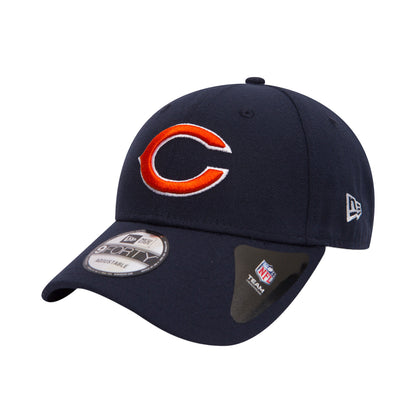 THE LEAGUE Chicago Bears 9FORTY New Era Cap navy Side View