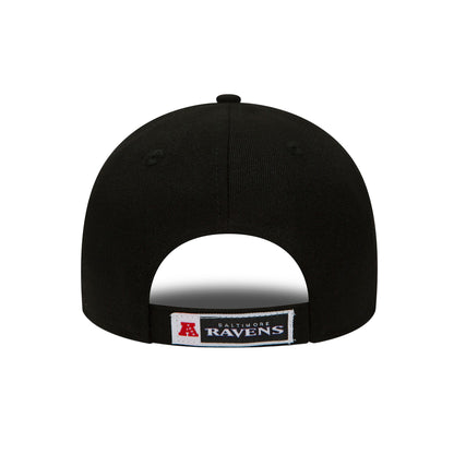 THE LEAGUE Baltimore Ravens 9FORTY New Era Cap black Back View