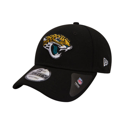 THE LEAGUE Jacksonville Jaguars 9FORTY New Era Cap teal Side View