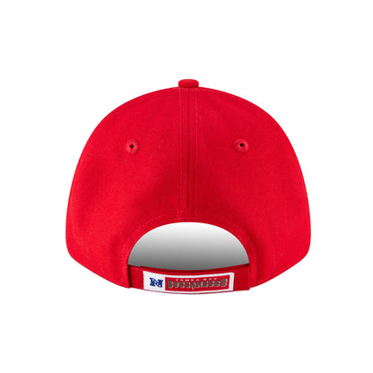 THE LEAGUE Tampa Bay Buccaneers 9FORTY New Era Cap red Back View