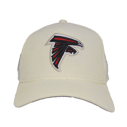 Atlanta Falcons 9FORTY AF New Era Cap chrome corduroy SBXXXIII chrome Front View