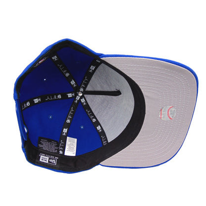 Los Angeles Dodgers 9FIFTY AF New Era Cap royal blue Undervisor View