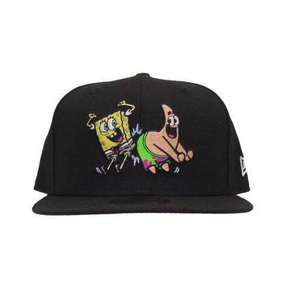 YOUTH Spongebob New Era 9FIFTY Snapback Cap Black
