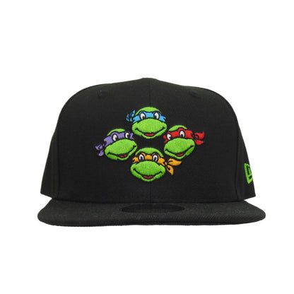 YOUTH Turtles New Era 9FIFTY Snap back Cap Black