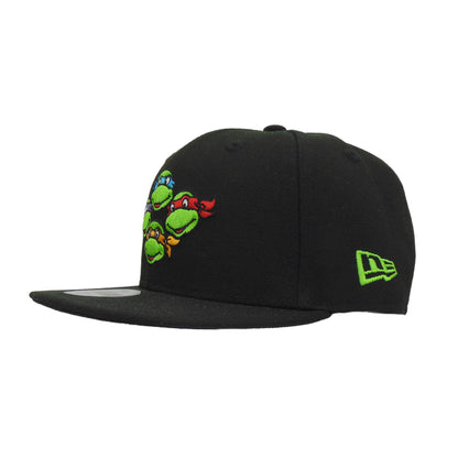 YOUTH Turtles New Era 9FIFTY Snap back Cap Black