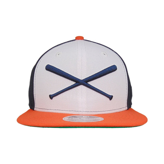 Justfitteds Crossed Bats 9FIFTY New Era Cap Snapback Astro