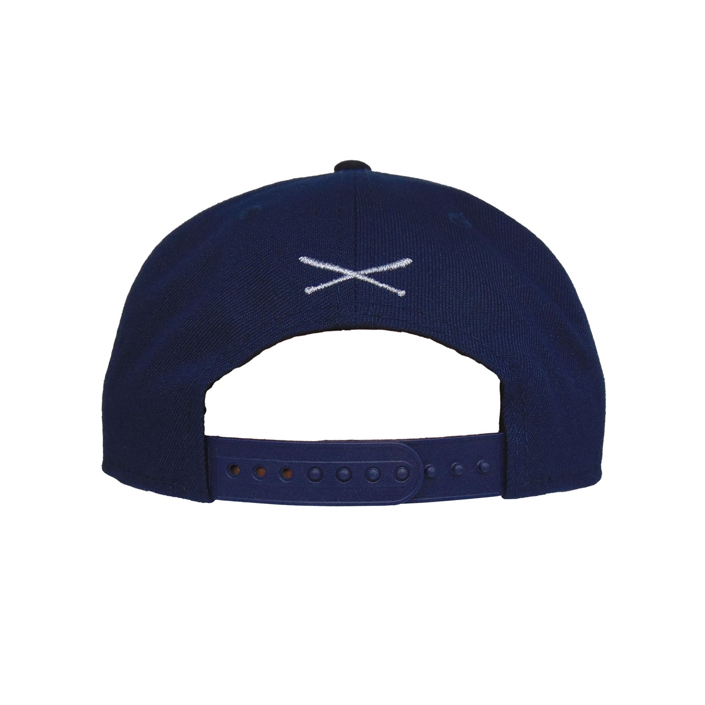 JustFitteds Crossed Bats Logo New Era 9FIFTY Oceanside Navy