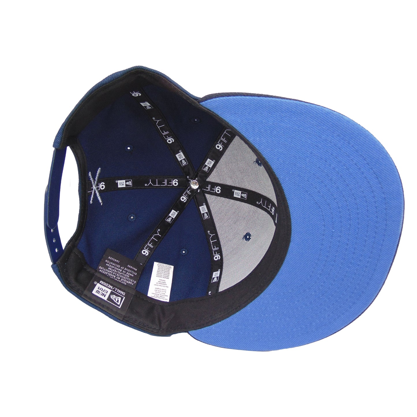 JustFitteds Crossed Bats Logo New Era 9FIFTY Oceanside Navy