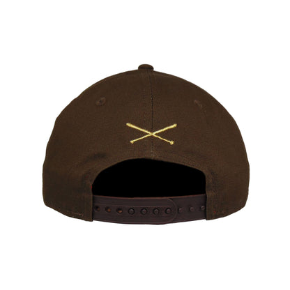 St. Pauli JF Exclusive New Era 9FIFTY Snapback Cap Welcome brown brown Back View