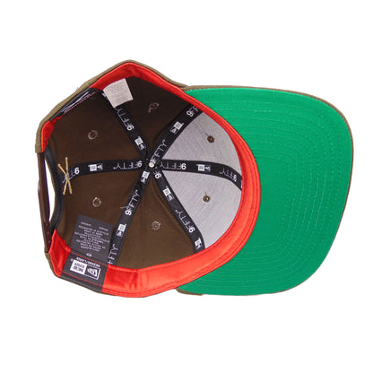 St. Pauli JF Exclusive New Era 9FIFTY Snapback Cap Welcome brown brown Undervisor View