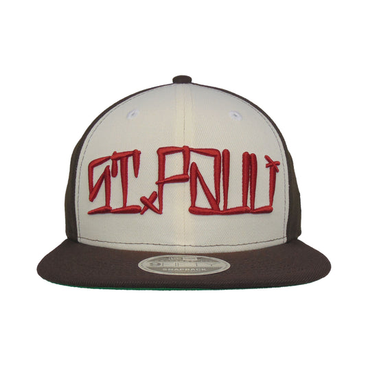 St. Pauli JF Exclusive New Era 9FIFTY Snapback Cap Cali Chrome BRWN