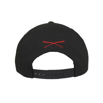St. Pauli JF Exclusive New Era 9FIFTY Snapback Cap Cali BRED black Back View