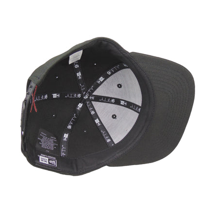 St. Pauli JF Exclusive New Era 9FIFTY Snapback Cap Cali BRED black Undervisor View